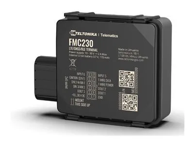 Obrázek produktu pro Teltonika FMC230 Vodotěsný univerzální GPS tracker LTE CAT 1, černý