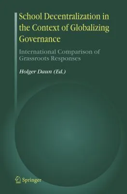 Obrázek produktu pro School Decentralization in the Context of Globalizing Governance