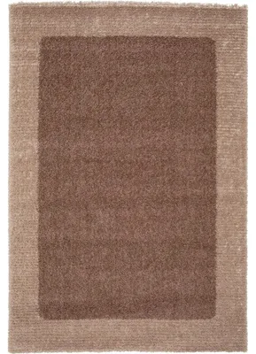 Produktbild von Weicher Shaggy-Teppich Pflaumenbraun modern 160x230