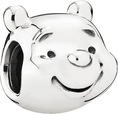 Produktbild von PANDORA Disney Charm 791566 Winnie Puuh Bär Portrait Silber 925