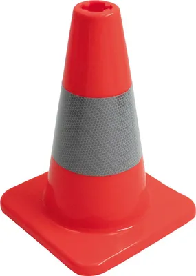 Produktbild von Dönges Verkehrsleitkegel teilreflektierend, 300 mm (Leitkegel)