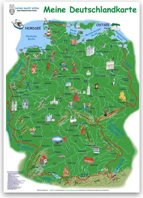 Produktbild von Meine Deutschlandkarte
