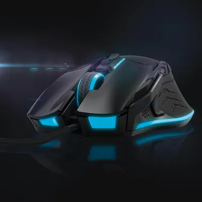 Produktbild von uRage Reaper Revolution, rechts, Laser, USB Typ-A, 8200 DPI, Schwarz