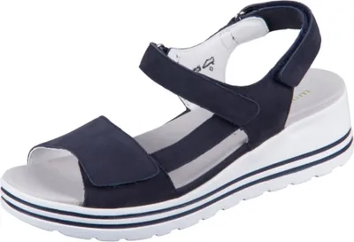Produktbild von WALDLÄUFER Damen  Sandalen & Sandaletten blau Gr. 6