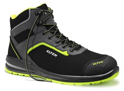 Produktbild von Sicherheitsstiefel LOAN XXSports Pro black-lime Mid ESD S3, Gr. 45 ELTEN 768151