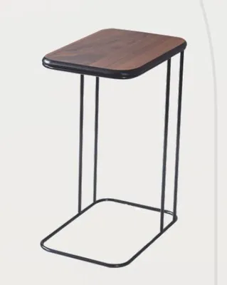Image de Table d'appoint haute Salon Table de rangement en bois Table basse Meubles Tables