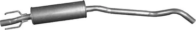 Produktbild von IZAWIT 21.010 Mittelschalldämpfer Schalldämpfer für OPEL Corsa B Schrägheck (S93) Corsa B Kastenwagen (S93) für VAUXHALL Corsa Mk I Schrägheck