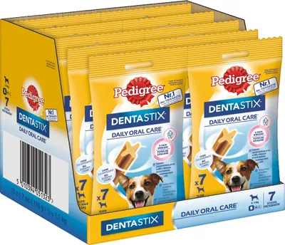 Zdjęcie produktu dla PEDIGREE® DENTASTIX™ Daily Oral Care saszetki dla małych psów 10 x 7 sztuk
