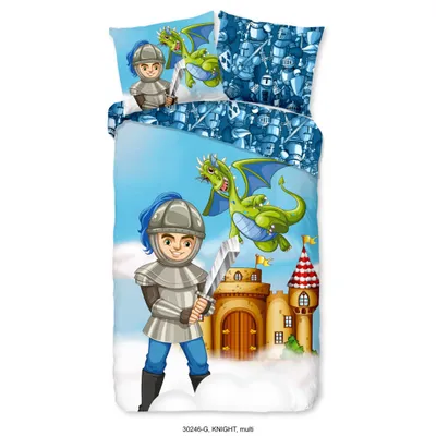 Produktbild von Good Morning Kinderbettwäsche Knight 140×200/220 cm