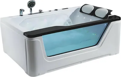 Image de Massagebadewanne Whirlpool Badewanne Blubberbad Spa-Bad Whirlwanne 170x120 cm