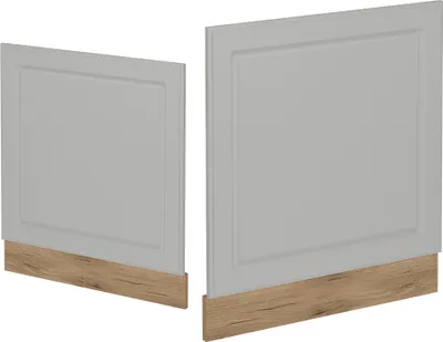 Produktbild von Frontblende Vicco R-Line Weiß Landhaus 60 cm ohne Arbeitsplatte, Model 53183