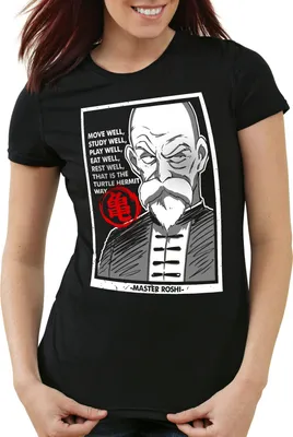 Produktbild von style3 Dragon Master Roshi Damen T-Shirt turtle ball z, Größe:M