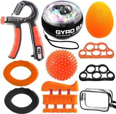 Produktbild von Famanu Hand- und Fingerkraft Trainer Set - 10-teilig