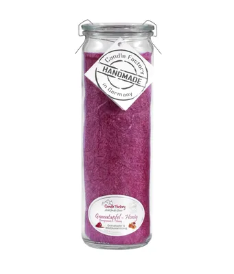 Produktbild von Candle Factory Big Jumbo Granatapfel-Honig Duftkerze Dekokerze 306109