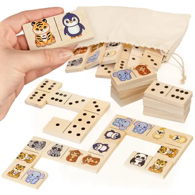 Image de Jeu de société Ulanik Domino "Animaux