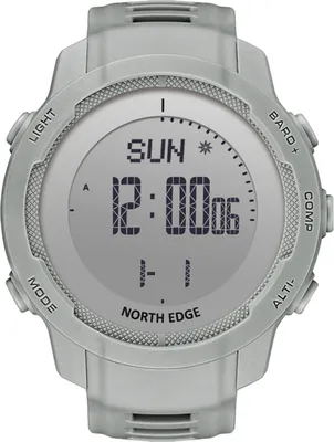 Zdjęcie produktu dla Smartwatch VERTICO, sportowy zegarek outdoorowy, elektroniczny zegarek wielofunkcyjny, wodoodporny, wysokość, ciśnienie powietrza, kompas, termometr, szary