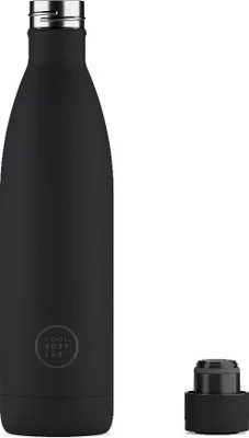 Image de Bouteille thermique 750 ml Mono noir / Bouteilles isothermes