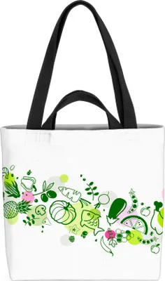 Produktbild von VOID Obst Gemüse Kochen Tasche 33x33x14cm,15l Einkaufs-Beutel Shopper Einkaufs-Tasche Bag