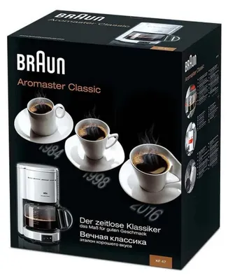 Image de Braun KF 47/1 Classic weiß Aromaster