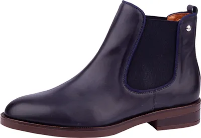 Produktbild von Pikolinos Damen Stiefelette Leder Chelsea Boot mit Gummizug Puertollano W3C-8594, Größe:41 EU, Farbe:Blau