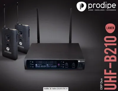 Produktbild von Prodipe UHF B210 DSP DUO V2 Wireless-System