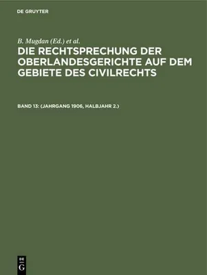 Produktbild von (Jahrgang 1906, Halbjahr 2.)