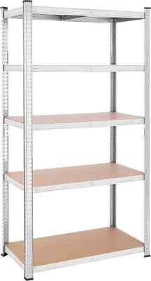 Produktbild von 5-Stöckiges Regal, 2Er-Set Stahlregale Für Die