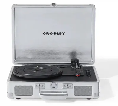 Obrázok produktu pre Crosley Cruiser Plus, strieborný, gramofón s Bluetooth