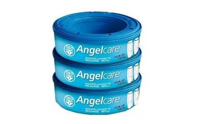 Produktbild von Angelcare Windeleimer Nachfüllpack Plus 3er Pack für Windeleimer Comfort, Comfort plus, Captiva und Deluxe 3 Stück (1er Pack)