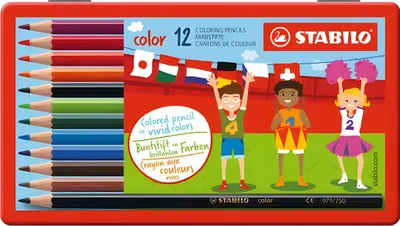 Obrázek produktu pro STABILO 1812-77, Vícebarevný, 12 kusů