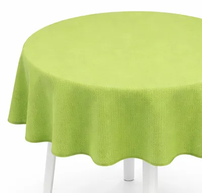 Immagine prodotto di Tovaglia da giardino in schiuma morbida, Ø 140 cm - Verde chiaro