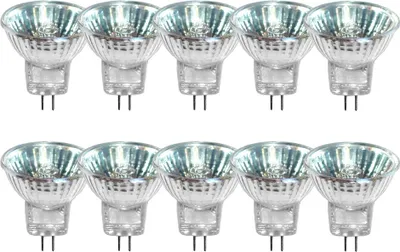 Produktbild von 10 x Halogen Reflektor MR11 20W GU4 12V warmweiß 2700K dimmbar flood 30°