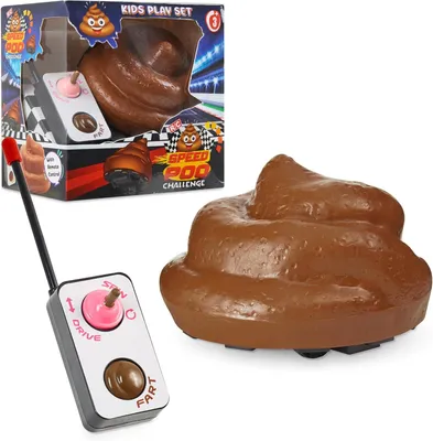 Productafbeelding van Grappig prankspelletje met afstandsbediening - Draait en maakt geluiden - Grappige cadeaus voor kinderen en volwassenen