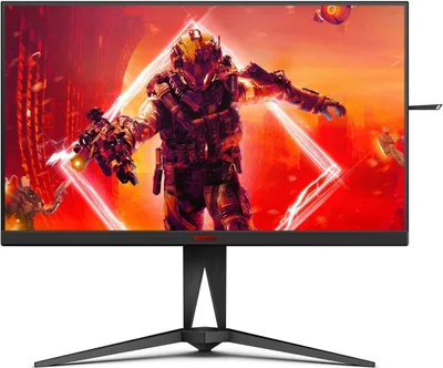 Zdjęcie produktu dla Monitor, AOC AG275QXN/EU, 27" VA WLED, 2560x1440 przy 165 Hz, 1 ms GtG, 1 ms MPRT, 400cd m/2, 3000:1, 80M:1 DCR, AdaptiveSync, FlickerFree, Low Blue Light, nachylenie, regulacja wysokości, obrót, obrót, 2xHDMI, DP, koncentrator USB