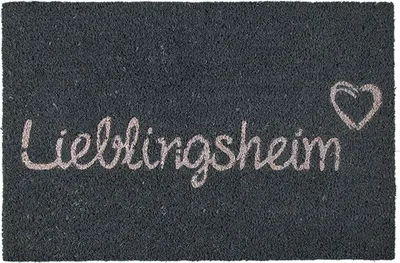 Produktbild von Fußmatte Lieblingsheim 40 x 60 cm