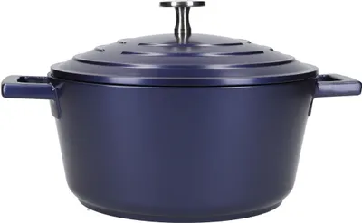 Produktbild von MasterClass Bräter Blau - ø 20 cm / 2.5 liter - Standard-Antihaftbeschichtung