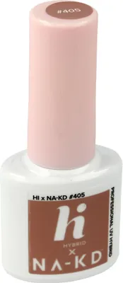 Zdjęcie produktu dla HI HYBRID #405 Lakier do paznokci głęboki beż 5ml
