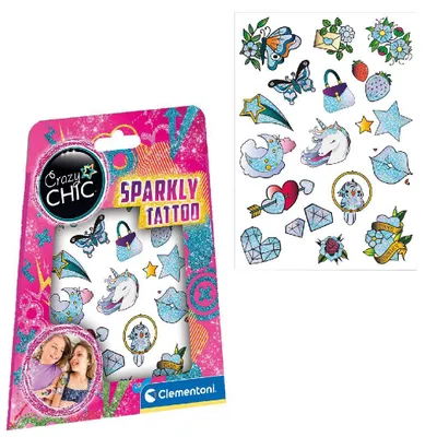 Immagine prodotto di Clementoni Crazy Chic - Urban Tattoo Glitter