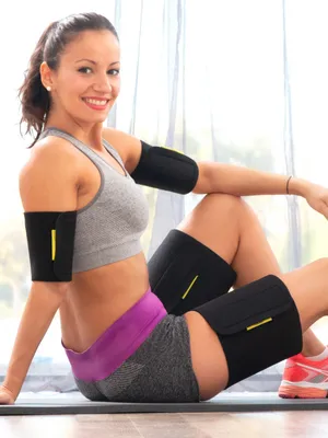Immagine prodotto di Fasce antisudore InnovaGoods con effetto sauna per le braccia