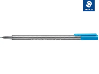 Image de STAEDTLER® 334-37 Fineliner triplus rPP bleu outremer