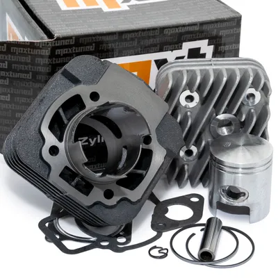 Produktbild von Maxtuned Zylinderkit SPORT inkl. Zylinderkopf 70ccm kompatibel mit Piaggio AC
