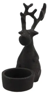 Productafbeelding van Dobra Theelichthouder Zwart 14 Cm