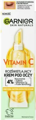 Produktbild von Garnier Skin Naturals Aufhellende Augencreme mit Vitamin C, 15ml