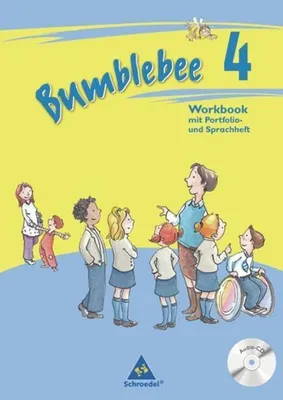 Image de Bumblebee 4. Workbook plus Portfolio- / Sprachheft und Pupil's Audio-CD