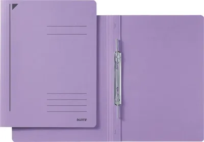 Produktbild von Spiralhefter A4 Karton kaufm. Heftung violett Packung mit 25 Stück
