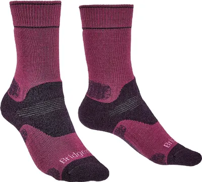 Produktbild von Bridgedale Midweight Merino Performance Boot Socken Rosa EU 35-37 Frau Rosa EU 35-37