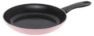 Bratpfanne 30 cm, Aluminium, Antihaft, rosa, Induktion
