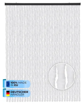 Immagine prodotto di Tenda soffice 56x185cm - 140x220cm - Ebay Unistripe White-120x220 cm