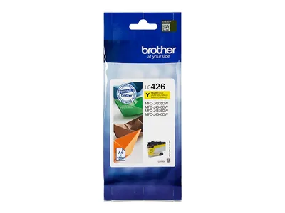 Immagine prodotto di Brother LC426Y - Alta resa - Giallo - originale - Cartuccia d'inchiostro - per Brother MFC-J4335DWXL, MFC-J4340DW (LC426Y)
