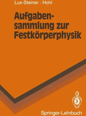 Produktbild von Aufgabensammlung zur Festkörperphysik